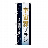 P・O・Pプロダクツ のぼり 宇宙葬プラン　ご相談　C GNB-6658 1枚（ご注文単位1枚）【直送品】