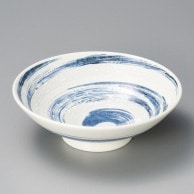 山万 粉吹青流　8.0盛鉢  01413-179 1個（ご注文単位1個）【直送品】