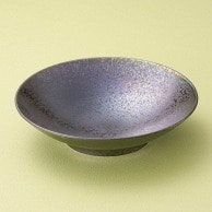 山万 黒彩　24cm　平鉢  01707-139 1個（ご注文単位1個）【直送品】