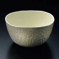 山万 粉引風サラダボール　中  02312-109 1個（ご注文単位1個）【直送品】