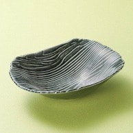 山万 黒屋久島木目形　中鉢  03306-109 1個（ご注文単位1個）【直送品】