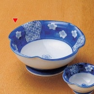 山万 梅祥瑞　花型刺身鉢  04709-549 1個（ご注文単位1個）【直送品】