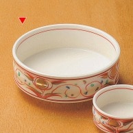 山万 赤絵華紋刺身鉢  05007-589 1個（ご注文単位1個）【直送品】