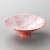 山万 赤彩花　16cm　平鉢  06922-039 1個（ご注文単位1個）【直送品】