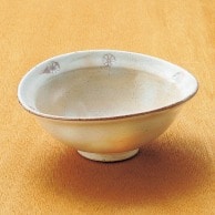 山万 粉引印花たわみ鉢  07107-519 1個（ご注文単位1個）【直送品】