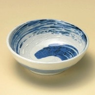 山万 粉引青流手捻り　4.0鉢  08629-299 1個（ご注文単位1個）【直送品】