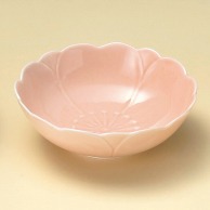 山万 有田焼　さくら　桃釉　小鉢　φ12.5cm  09107-739 1個（ご注文単位1個）【直送品】