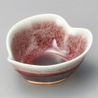 山万 辰砂はす小鉢  09612-269 1個（ご注文単位1個）【直送品】