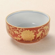 山万 朱巻金唐草　四寸小鉢  09903-459 1個（ご注文単位1個）【直送品】