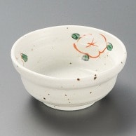 山万 白イラボ赤絵花　3.6小鉢  10014-559 1個（ご注文単位1個）【直送品】