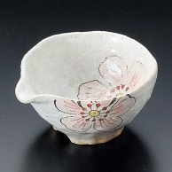 山万 粉引彩花片口小付　ピンク  10416-519 1個（ご注文単位1個）【直送品】