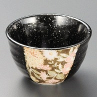 山万 黒友禅丼小鉢  10421-239 1個（ご注文単位1個）【直送品】