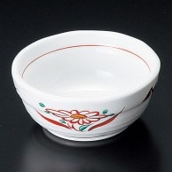 山万 赤絵小花段付小鉢  10507-139 1個（ご注文単位1個）【直送品】