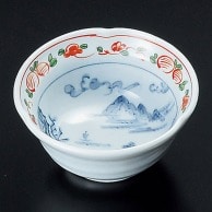 山万 赤絵山水　3.3小鉢  10525-209 1個（ご注文単位1個）【直送品】