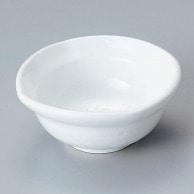 山万 白磁ナデ　角小鉢　中  11349-439 1個（ご注文単位1個）【直送品】