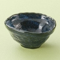 山万 コバルトなぶり三　角小鉢  11634-579 1個（ご注文単位1個）【直送品】