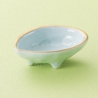 山万 青磁渕金アワビ小付  12009-139 1個（ご注文単位1個）【直送品】