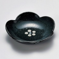 山万 黒化粧白梅紋　松花堂  15305-589 1個（ご注文単位1個）【直送品】