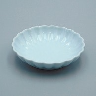 山万 青磁　菊型皿  15329-189 1個（ご注文単位1個）【直送品】