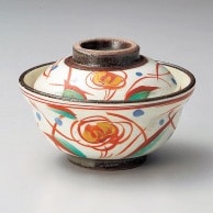 山万 赤絵草紋　小蓋向  16310-139 1個（ご注文単位1個）【直送品】