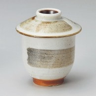 山万 茶刷毛目　むし碗  16847-559 1個（ご注文単位1個）【直送品】