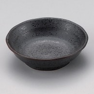 山万 いぶし黒　3.0深皿  34020-189 1個（ご注文単位1個）【直送品】