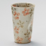 山万 藍の花フリーカップ　赤  34811-579 1個（ご注文単位1個）【直送品】