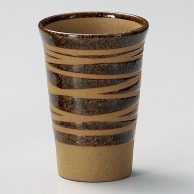 山万 土物ウズフリーカップ茶  35033-319 1個（ご注文単位1個）【直送品】