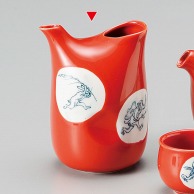 山万 鳥獣戯画　袋酒器スリム　赤  35819-469 1個（ご注文単位1個）【直送品】