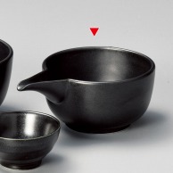 山万 黒マット　片口注ぎ器　小  35855-469 1個（ご注文単位1個）【直送品】