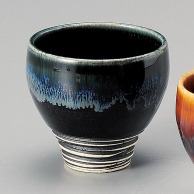 山万 緑彩黒釉　ぐいっと冷酒盃  35940-179 1個（ご注文単位1個）【直送品】