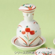 山万 赤絵　立花受皿  37002-439 1個（ご注文単位1個）【直送品】