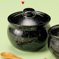 山万 黒薬味壷　大  37304-239 1個（ご注文単位1個）【直送品】