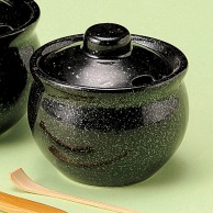 山万 黒薬味壷　小  37305-239 1個（ご注文単位1個）【直送品】