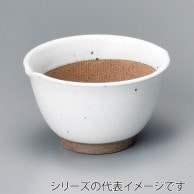 山万 ワラ白麦とろ鉢　大  37913-319 1個（ご注文単位1個）【直送品】