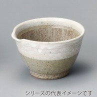 山万 粉引　線かき　5.5麦トロ鉢  37926-319 1個（ご注文単位1個）【直送品】