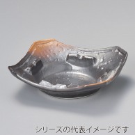 山万 焼しめ角灰皿　大  38308-549 1個（ご注文単位1個）【直送品】