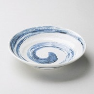 山万 粉吹青流　7.5ミツワ麺皿  39518-179 1個（ご注文単位1個）【直送品】