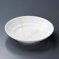 山万 白湧水捻り　7.5麺皿  39520-579 1個（ご注文単位1個）【直送品】