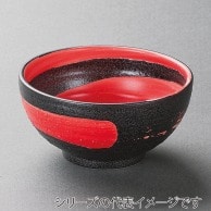 山万 朱嵐黒御影砂目　5.0丸丼  40014-179 1個（ご注文単位1個）【直送品】