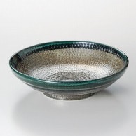 山万 結晶グリン　7.5麺皿  40113-189 1個（ご注文単位1個）【直送品】