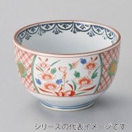 山万 赤絵　万暦夏目形　5.0丼  40910-139 1個（ご注文単位1個）【直送品】