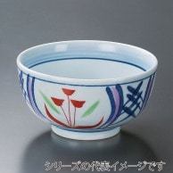 山万 赤絵　間取花多用丼　中  41514-149 1個（ご注文単位1個）【直送品】