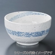 山万 粉引　石目渦　5.5多用丼  41617-029 1個（ご注文単位1個）【直送品】