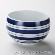 山万 有田焼　ライン　青　丼  41709-739 1個（ご注文単位1個）【直送品】