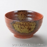 山万 赤釉　5.0丼  41838-109 1個（ご注文単位1個）【直送品】