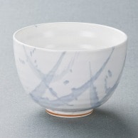 山万 白マット呉須遊び小丼  42312-149 1個（ご注文単位1個）【直送品】