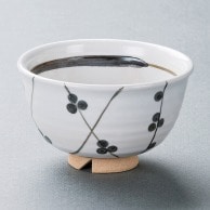 山万 粉引　梅京碗  42426-309 1個（ご注文単位1個）【直送品】