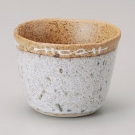 山万 うのふ　茶唐津　陶碗　小  43320-549 1個（ご注文単位1個）【直送品】