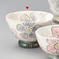 山万 雪夢花茶碗　大  43723-579 1個（ご注文単位1個）【直送品】